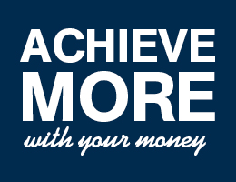 Achieve MORE with your money when you bank at a Credit Union.